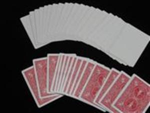(image for) Blank Face Cards - Bicycle Poker